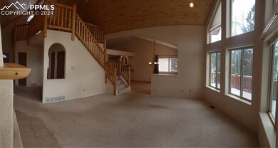 Unfurnished living room with a healthy amount of s