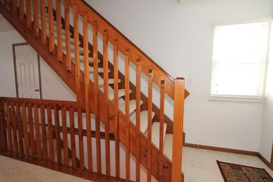 Open spindle stair rail