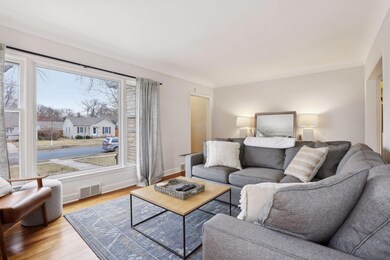 Large windows provide ample natural light