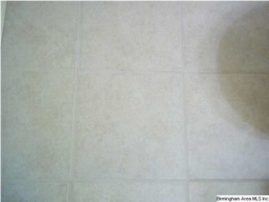 New tile floors in kitchen
