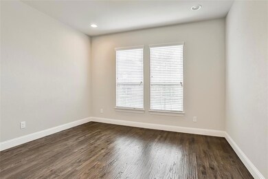 Separate Study has nice views of the front yard!