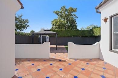 Front patio of main residence