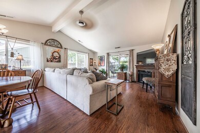 Vaulted Open-Concept Living & Dining