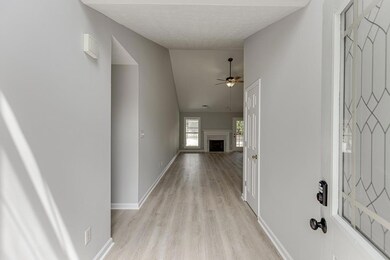 Freshly painted interior