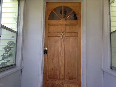 freshly painted entry