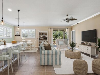 Family room/kitchen/breakfast  area