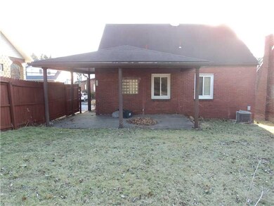 Patio/Deck. Covered back patio opens to a pleasant