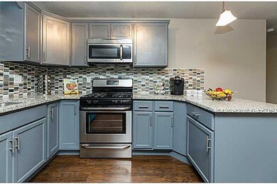 Kitchen. New  stainless steel appliances, cabinets