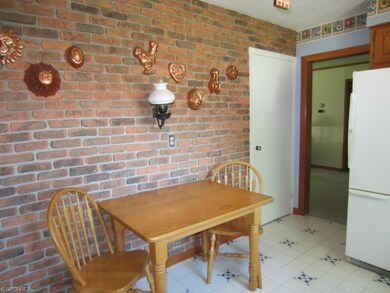 Remodeled kitchen with walk in pantry.