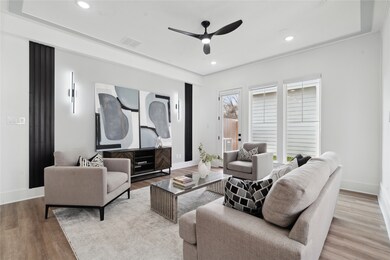 A modern living space filled with natural light an