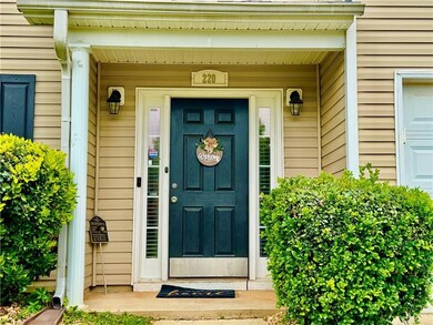 View of exterior entry