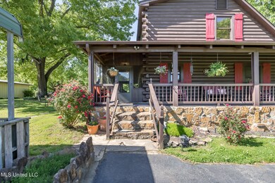 Steps up to Wrap Around Porch