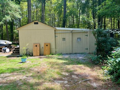Outbuilding and garage