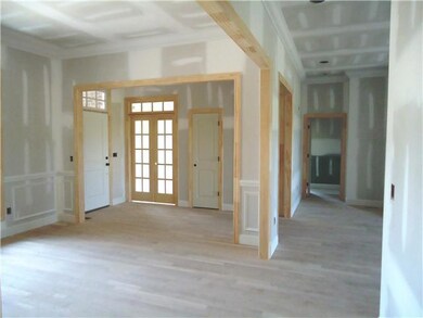 This view of the living area shows how open and beautiful it will be.