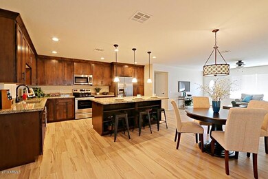 Kitchen and Eating Area