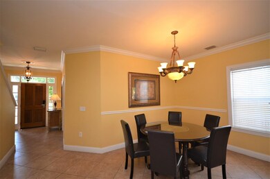 Front foyer leads to dining