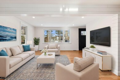 Virtually Staged Living Room