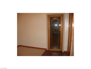 Entry door from garage