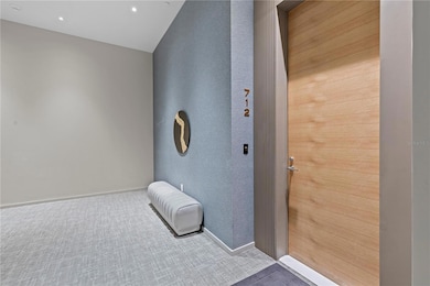 Entrance door to condo
