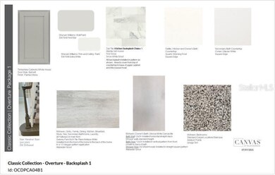 Design selections. This home is currently under co