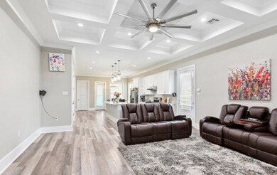Crown molding throughout the entire home.