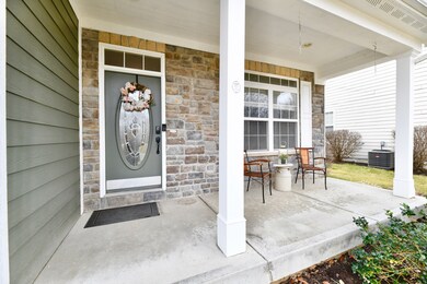 Large Covered Front Porch