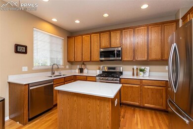 Kitchen with new Quartz countertops.