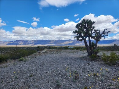 View of the Grand Wash Cliffs from the lot looking