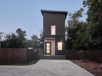 View of front of home with stucco siding