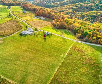 Arial view of property