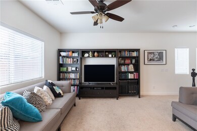 Bright and airy family room.
