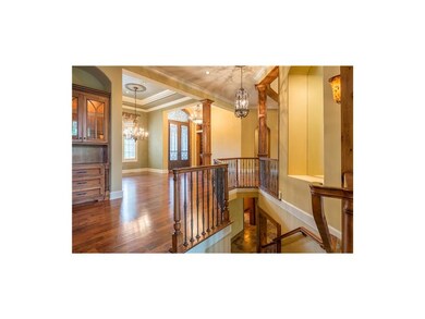 View of the front entry and the stairway to the lo