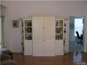 Built-ins on opposite wall