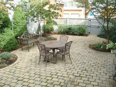 Yard/Garden. Private brick courtyard!