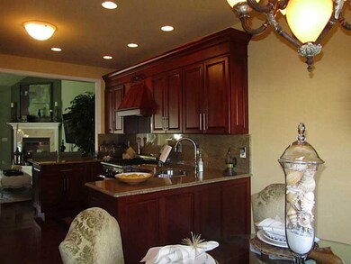 Kitchen. Gourmet kitchen with all stainless steel 