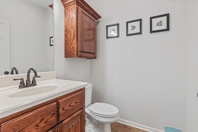 Half Bath located across from Laundry Room and as 