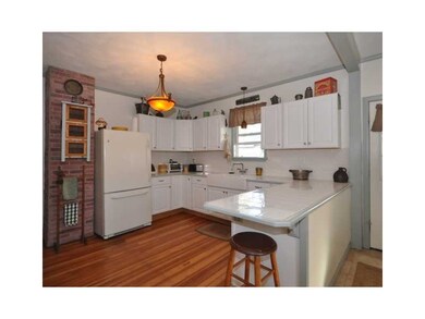 Kitchen. New kitchen with breakfast bar and porcel