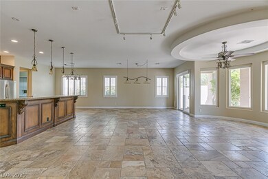 Living - Dining Room View with Expansive Quartz Co