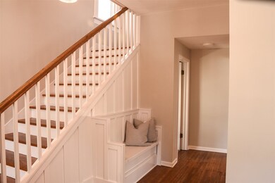 Charming built in bench original to house