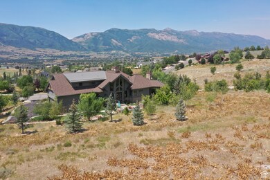 View of mountain background