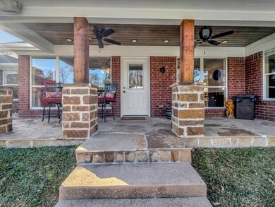 Covered Back Porch with fans and Sound System