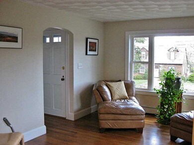 Living Room. The front entry door brings you into