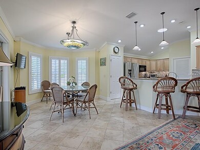 CASUAL DINING AREA OFF OF THE KITCHEN - MOUNTED FL