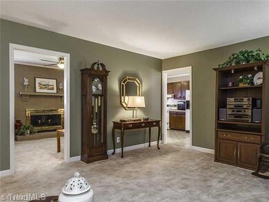 Living Room. Living Room Very Open to Great Room,  Kitchen and Dining Room