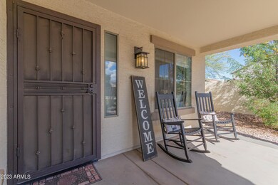 Covered front patio