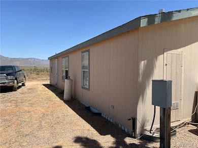 Rear view of home