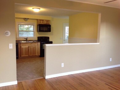 Kitchen View From Living room