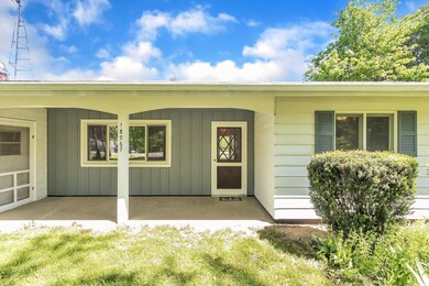 inviting front porch