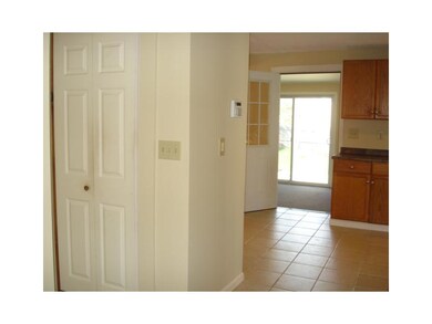 Living Room. View of the kitchen from the living r