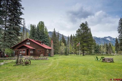 Lovely Grounds Surrounding Home with Views of Snow